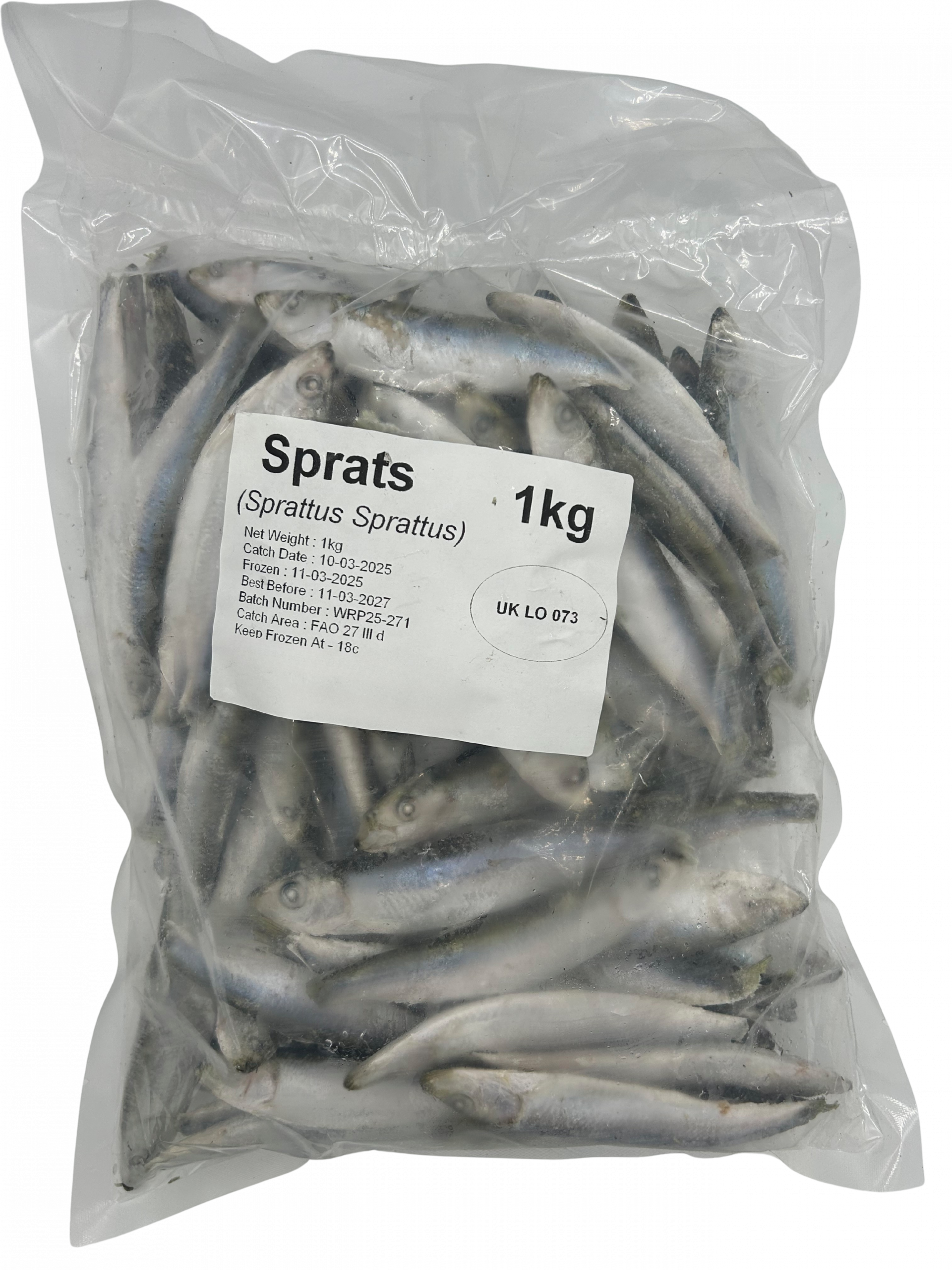 Raw Sprats (1kg)