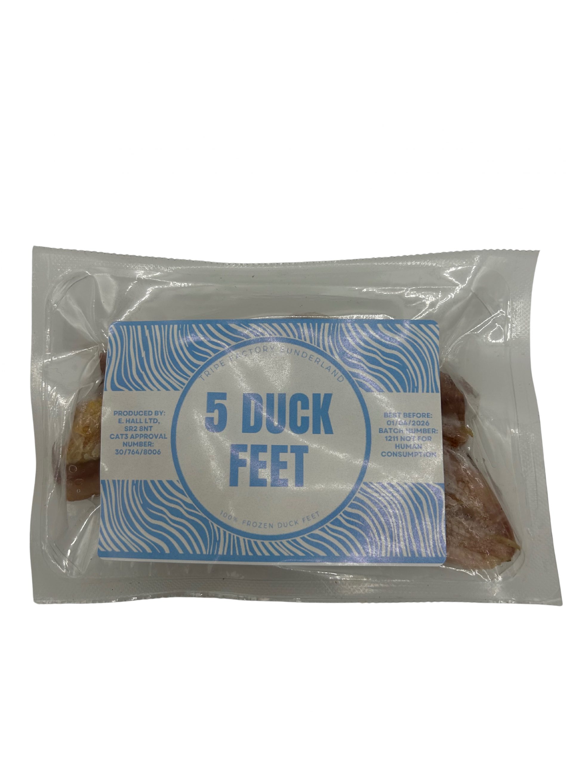 Raw Duck Feet (5 Pieces)